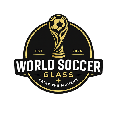 World Soccer Glass